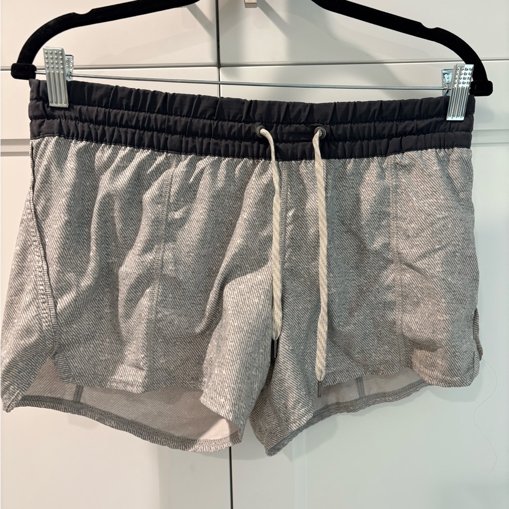 Vuori Black and Gray Women's Athletic Shorts